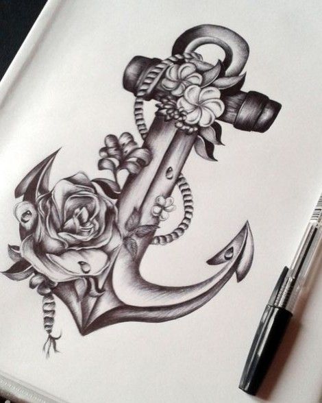 27 Feminine Anchor Tattoos Ideas Anchor Tattoos Feminine Anchor