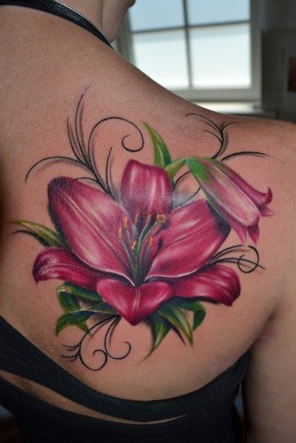 27 Gorgeous Lily Tattoos That Stand Out Styleoholic