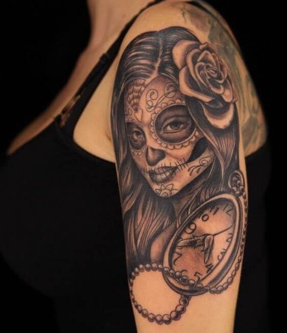 280 Best Sugar Skull Tattoo Designs With Meanings 2020 D A De Los