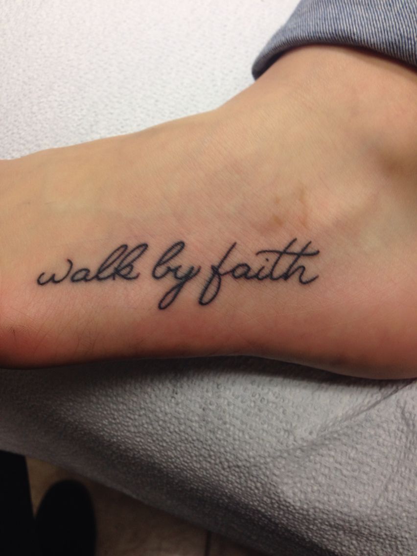 29 Awesome Walk By Faith Tattoo Ideas Image Ideas