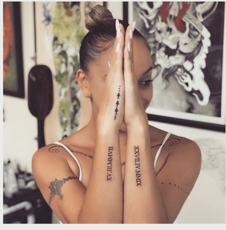 29 Cool Roman Numerals Tattoos The Xo Factor