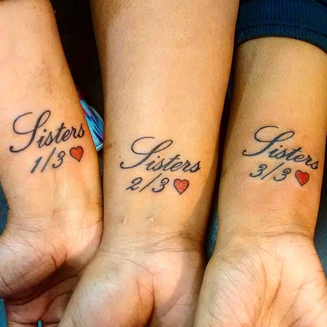 3 Matching Sister Tattoos to Show Your Bond