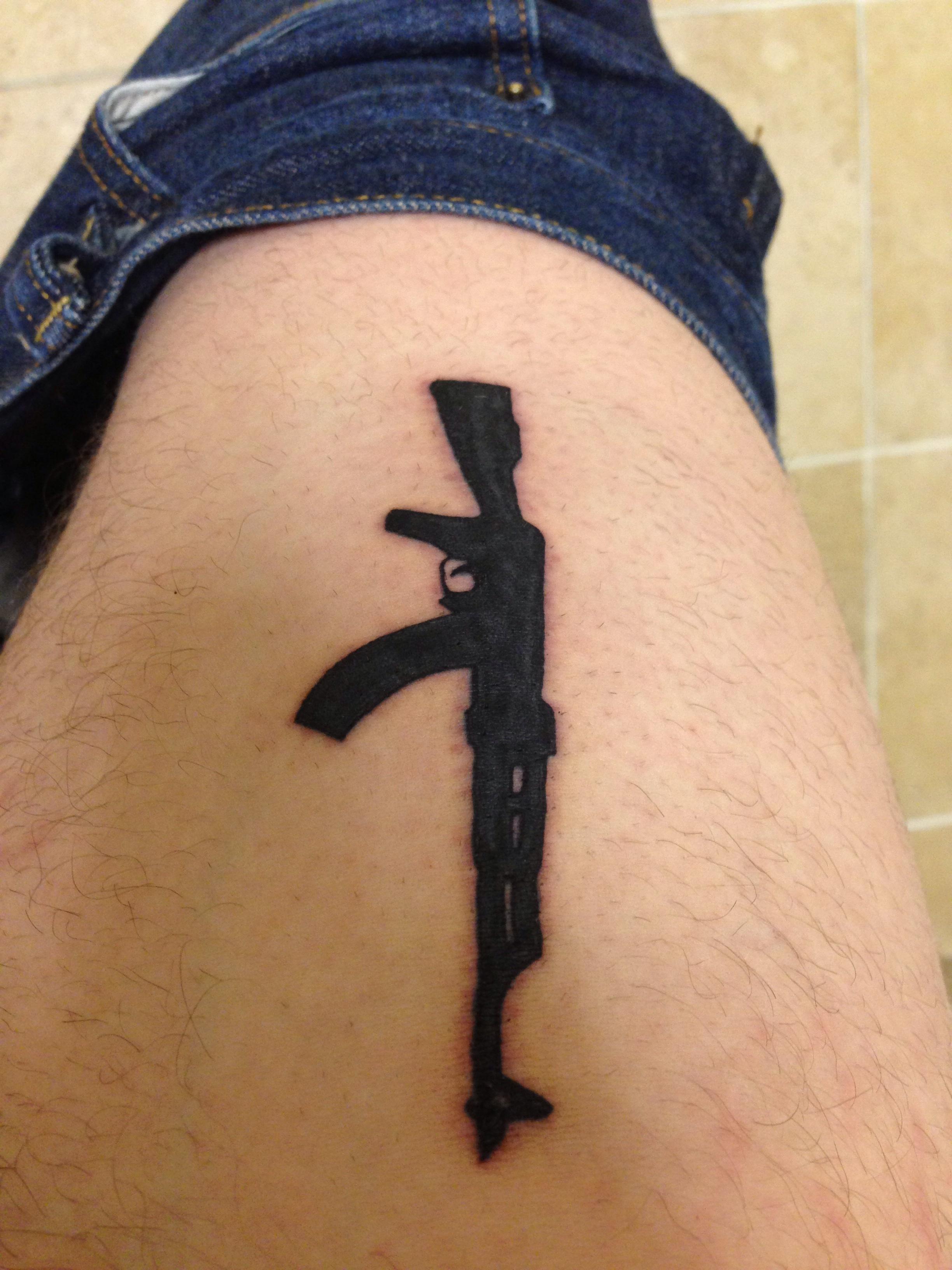 30 Ak 47 Tattoos With Meanings And Their Exploding Popularity Tattooswin