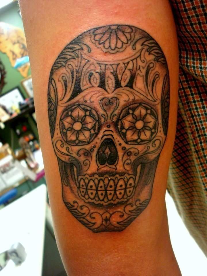 30 Amazing And Inspiring Sugar Skull Tattoos Designwrld