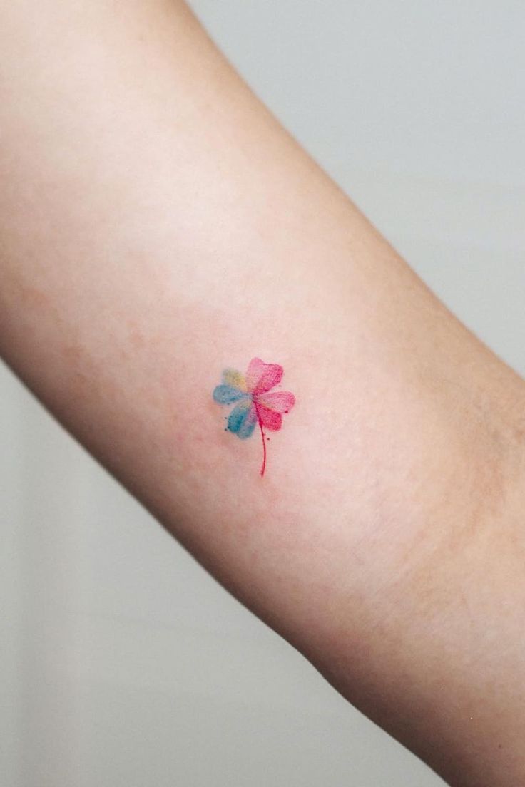 30 Amazing Four Leaf Clover Tattoo Ideas