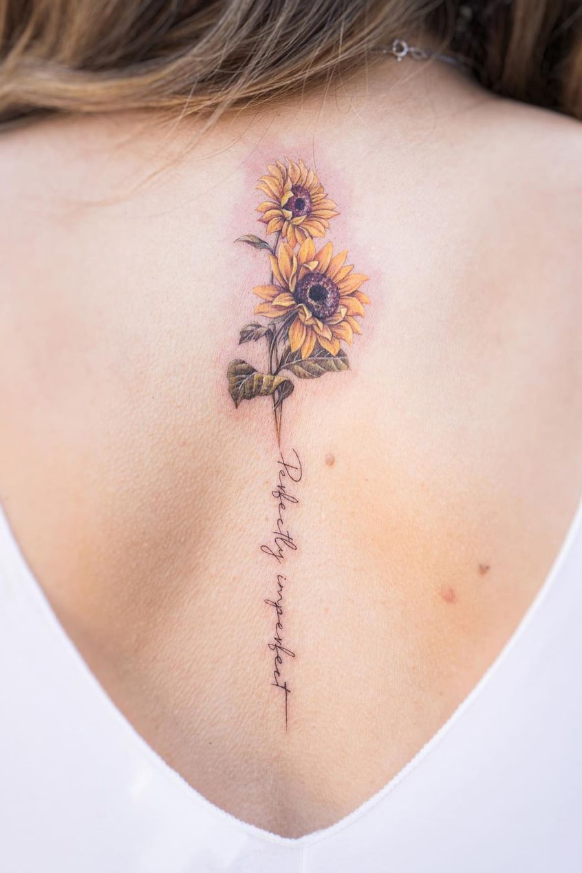 30 Beautiful Tattoo Ideas For Women To Get Inspired Back Tattoo Women Floral Back Tattoos