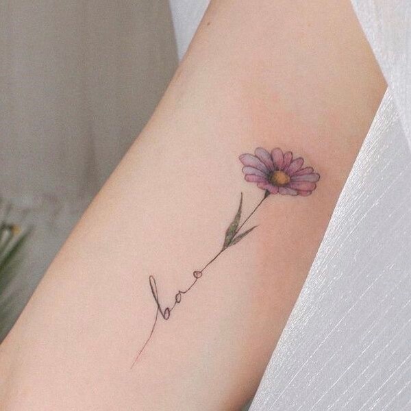 30 Best Aster Flower Tattoo Ideas Read This First