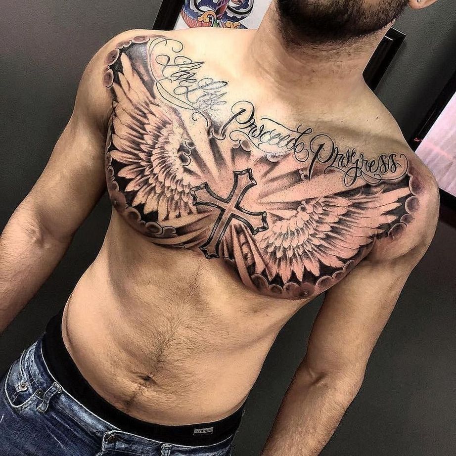 30 Best Chest Tattoo Men Ideas Chest Tattoo Men Cool Chest Tattoos