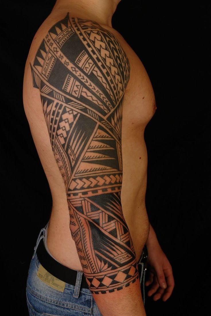 30 Best Tribal Tattoo Designs For Mens Arm