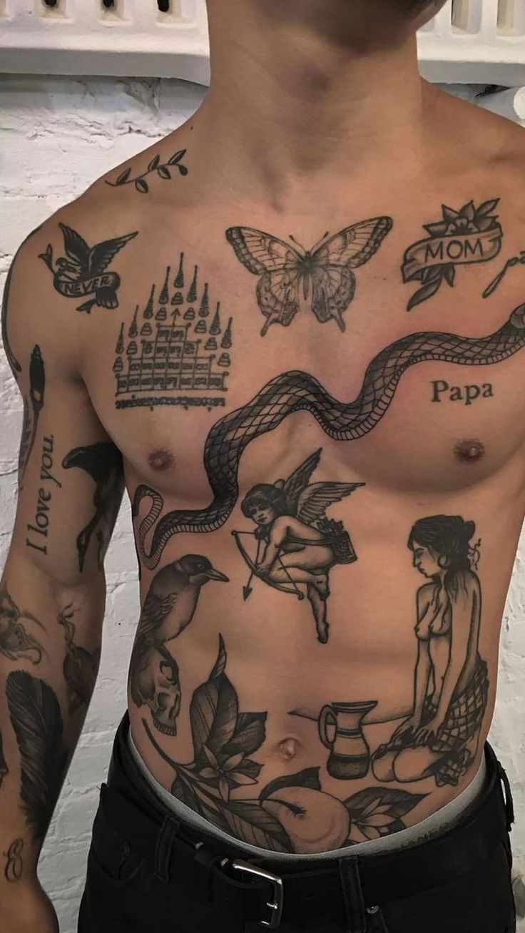 30 Coolest Chest Tattoos For Men To Try In 2024 Dezayno