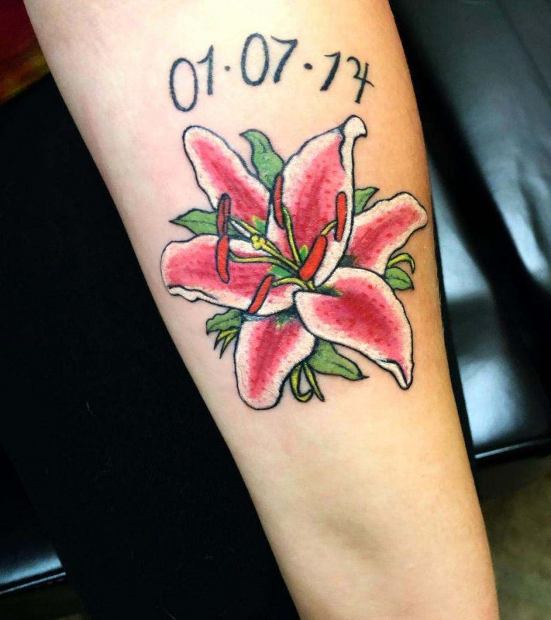 30 Elegant Stargazer Lily Tattoos You Will Love Style Vp