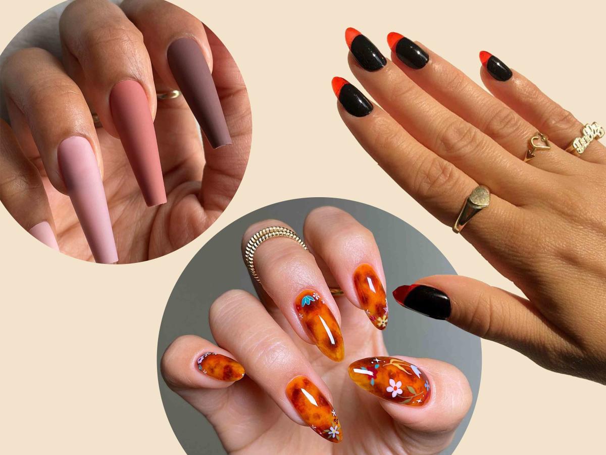 30 Fall Nail Designs You Will Want To Try Yourself Social Beauty Club