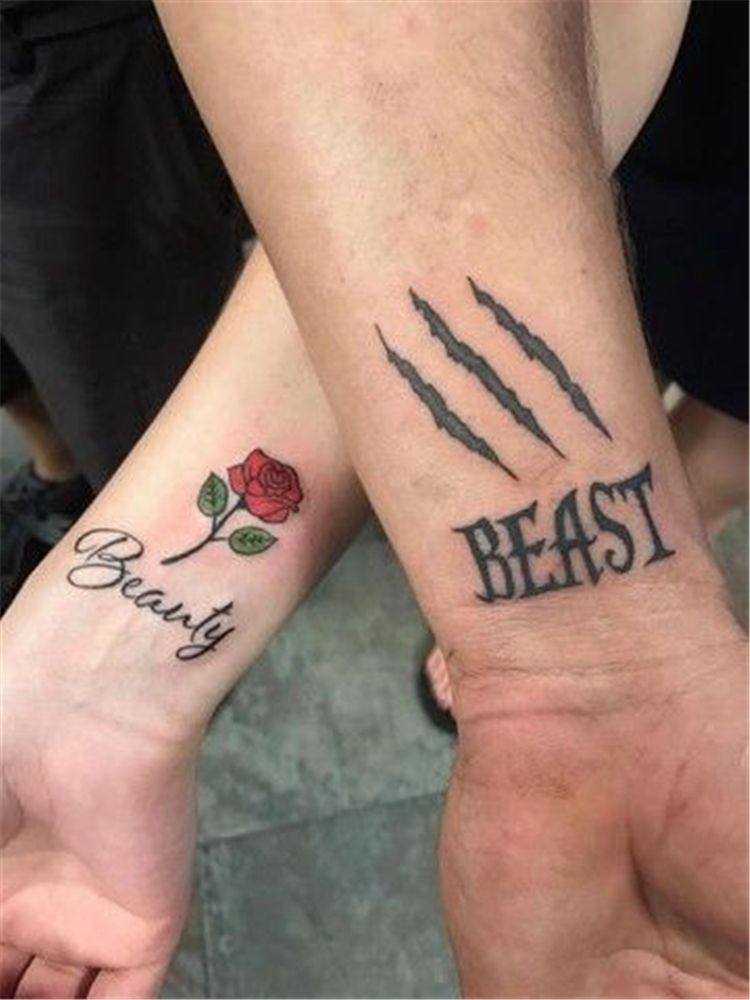 30 Matching Tattoos For Couples To Show Your Everlasting Love