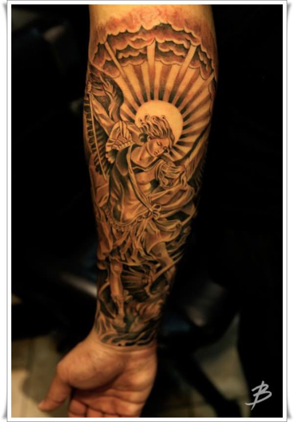 30 Perfect St Michael Tattoo Design Ideas St Michael Tattoo