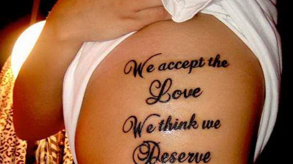 30 Positive Body Quote Tattoos For Everyone Extremely Inspirational