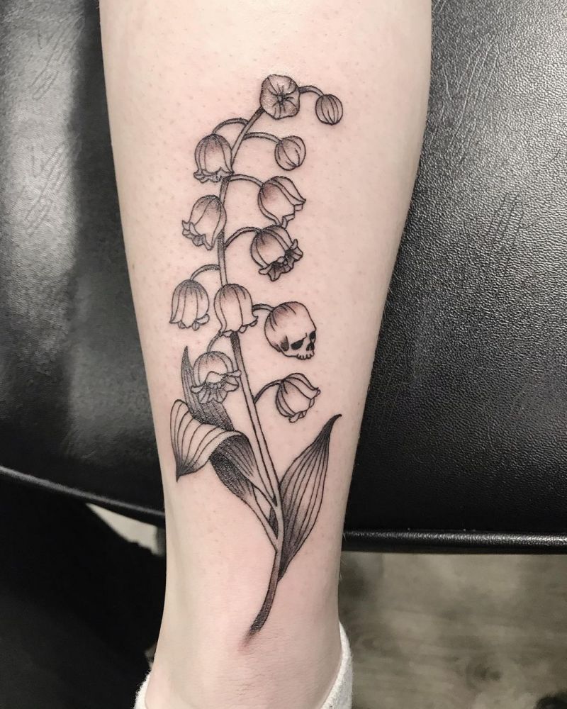 30 Pretty Lily Of The Valley Tattoos To Inspire You Body Tattoos