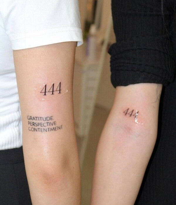 30 Spiritual Angel Number Tattoo Ideas With Meaning