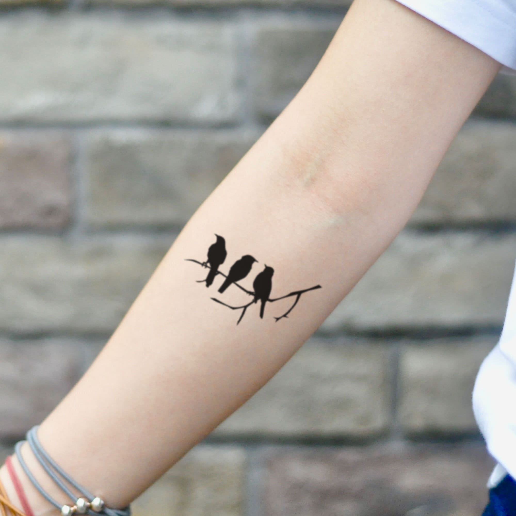 30 Three Little Birds Tattoo Ideas January 2021 Little Bird