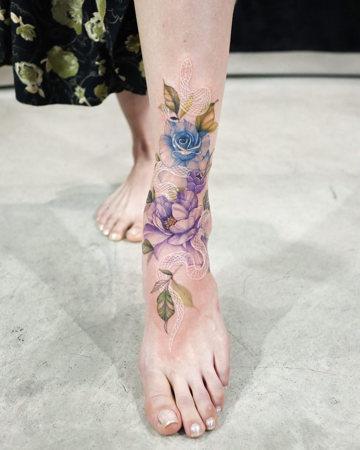 30 Unique Foot Tattoo Designs To Ignite Your Artistic Inspiration