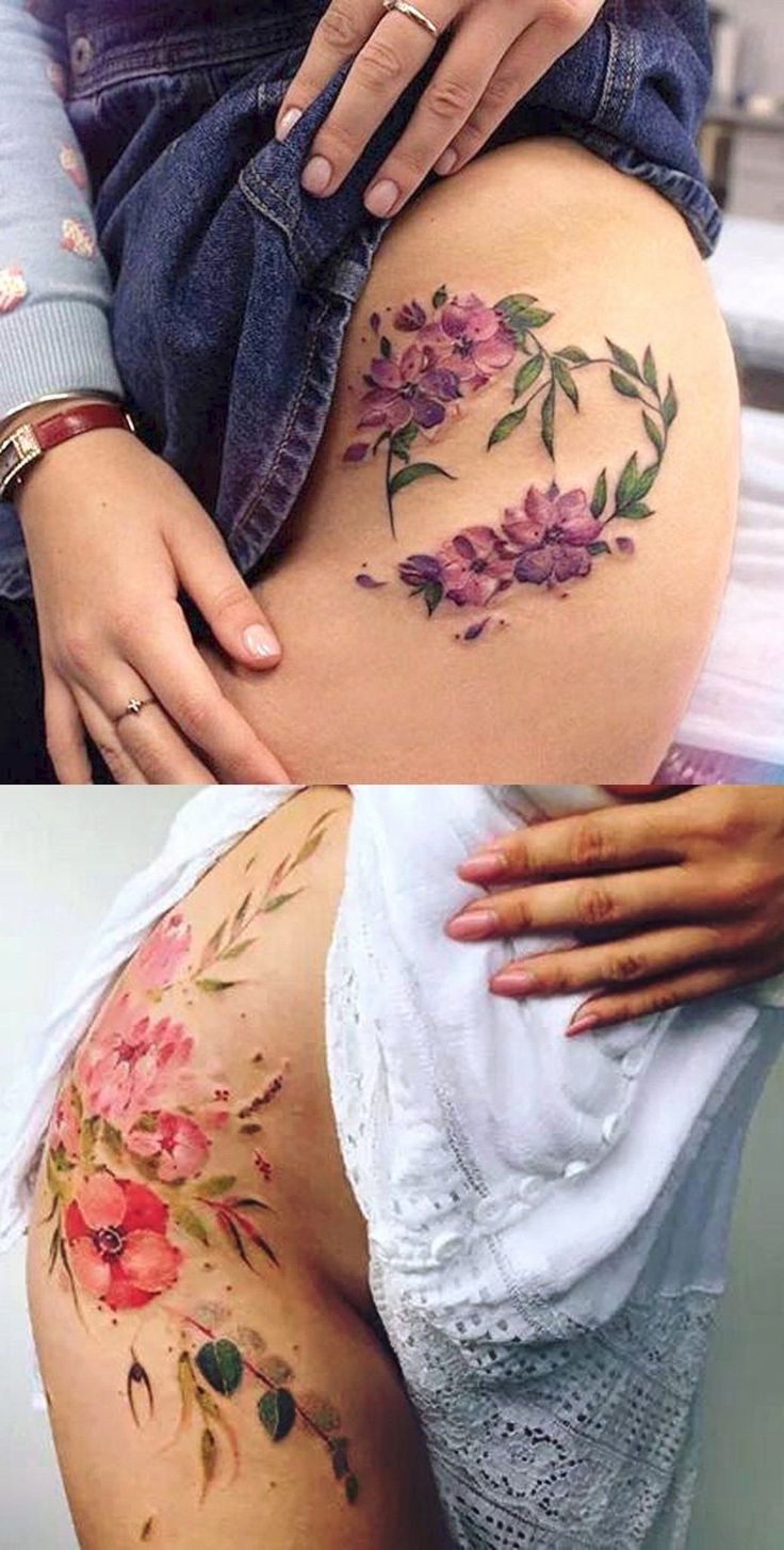 30 Women Amp 39 S Badass Hip Amp Thigh Tattoo Ideas Mybodiart