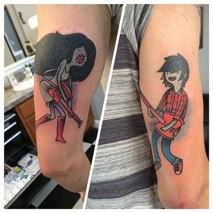 33 Adventure Time Tattoos That Will Give You Life Adventure Time