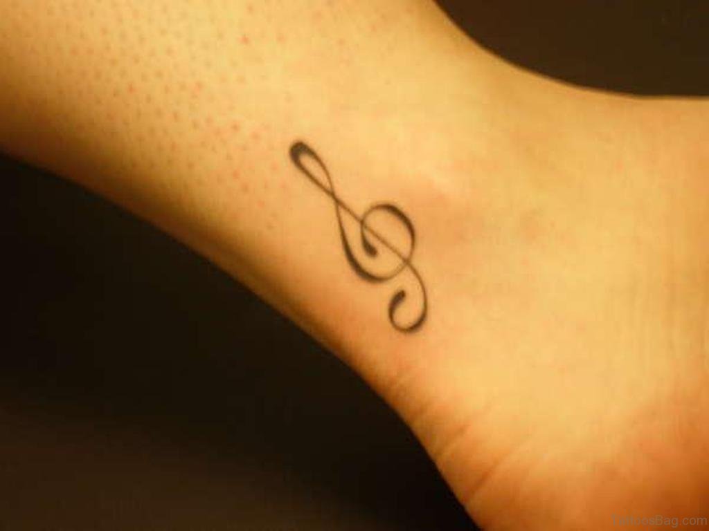 33 Cute Music Notes Tattoos On Ankle Tattoo Designs Tattoosbag Com