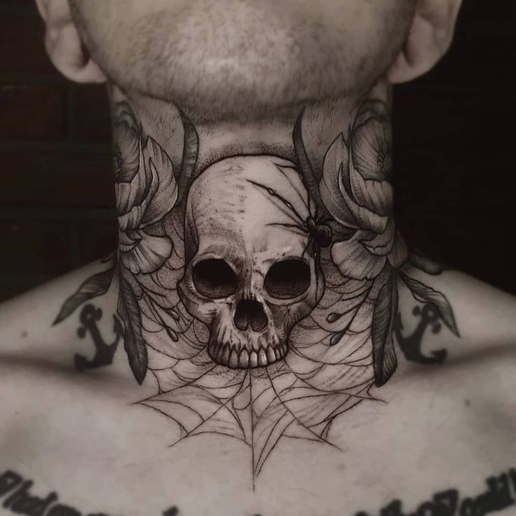 33 Fantastic Throat Tattoo Ideas For Women In 2024