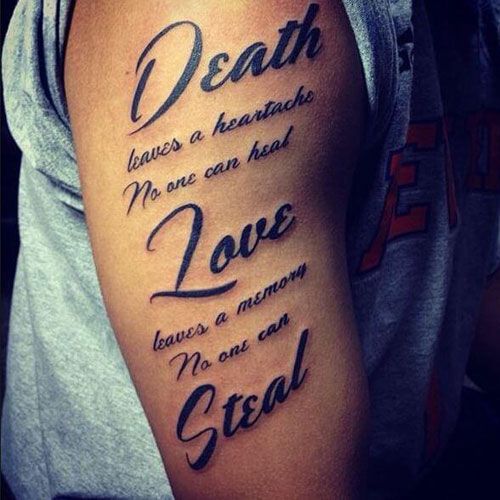 33 Quality Quote Tattoos For Men In 2023