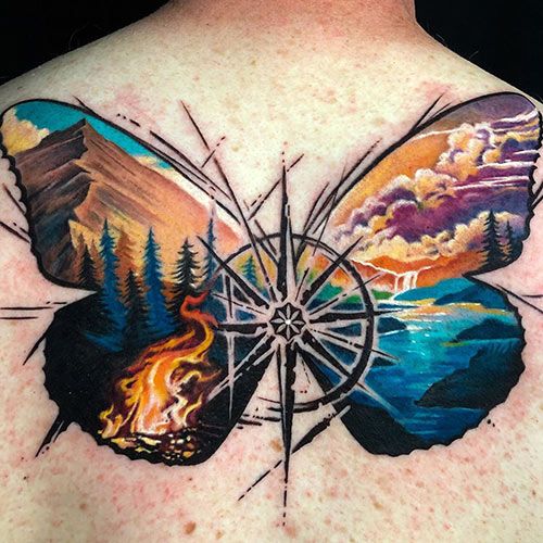 35 Amazing Compass Tattoo Designs To Try In 2022