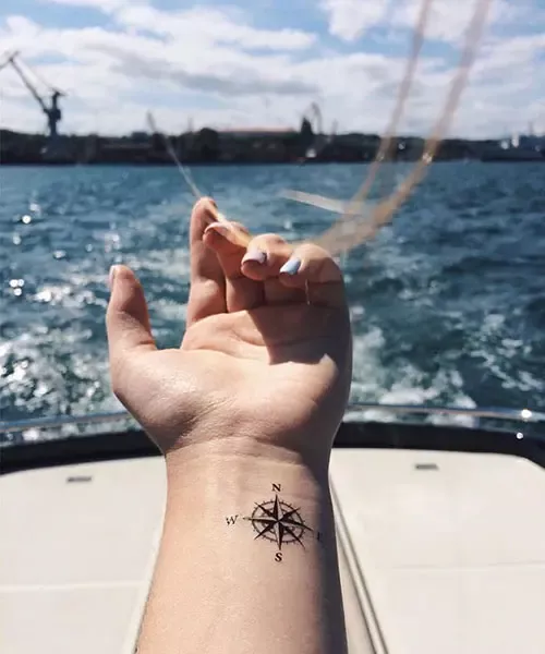 35 Amazing Compass Tattoo Designs To Try In 2023