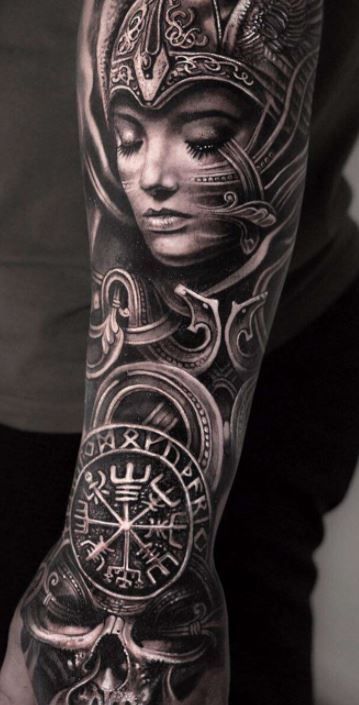 35 Amazing Valkyrie Tattoos That You Must See 2000 Daily