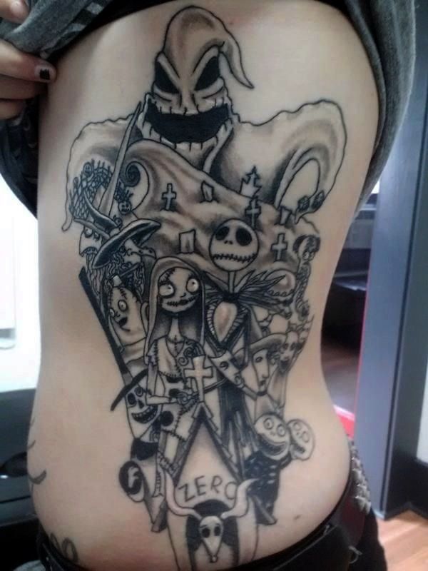 35 The Nightmare Before Christmas Tattoo Designs Ideas Nightmare