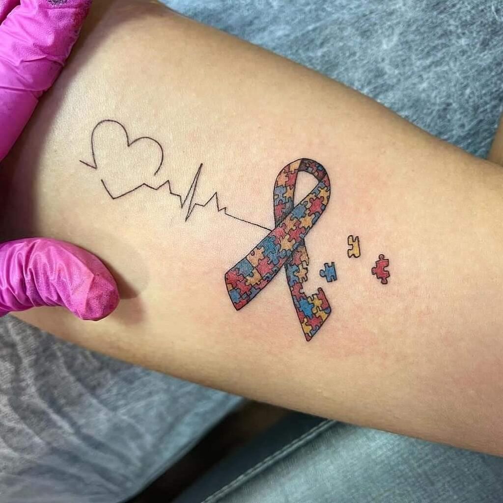 35 Wonderful Autism Tattoo Ideas Showing Awareness And Honor Autism