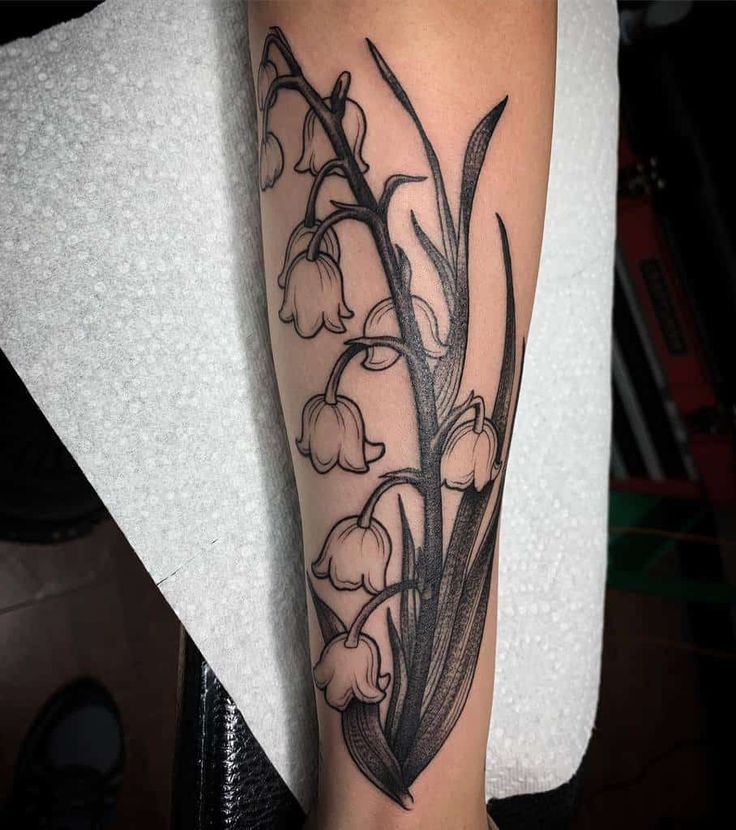 37 Lily Of The Valley Tattoo Ideas