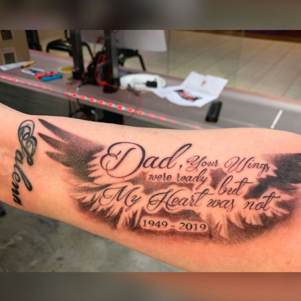 38 Rest In Peace Dad Tattoo Ideas Information