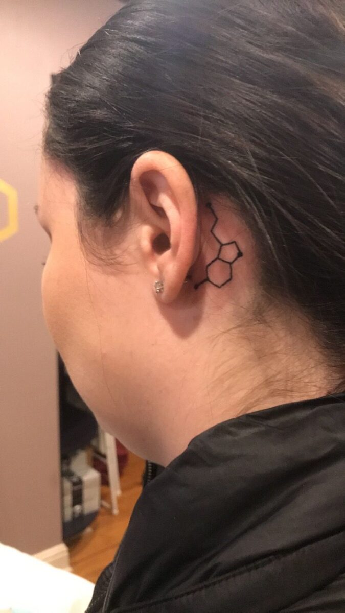 38 Sweet Minimal Ear Tattoos Tattoo Designs Tattoosbag Com