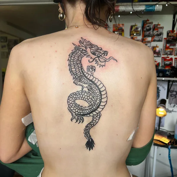 38 Timeless Chinese Dragon Tattoo Designs To Take Inspiration From