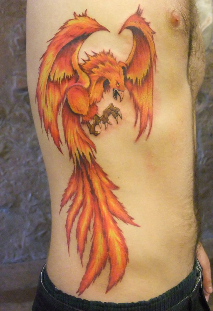 39 Gorgeous Phoenix Tattoo Designs