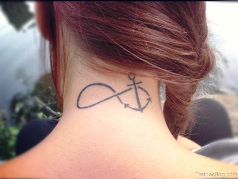 39 Stunning Anchor Tattoos On Neck