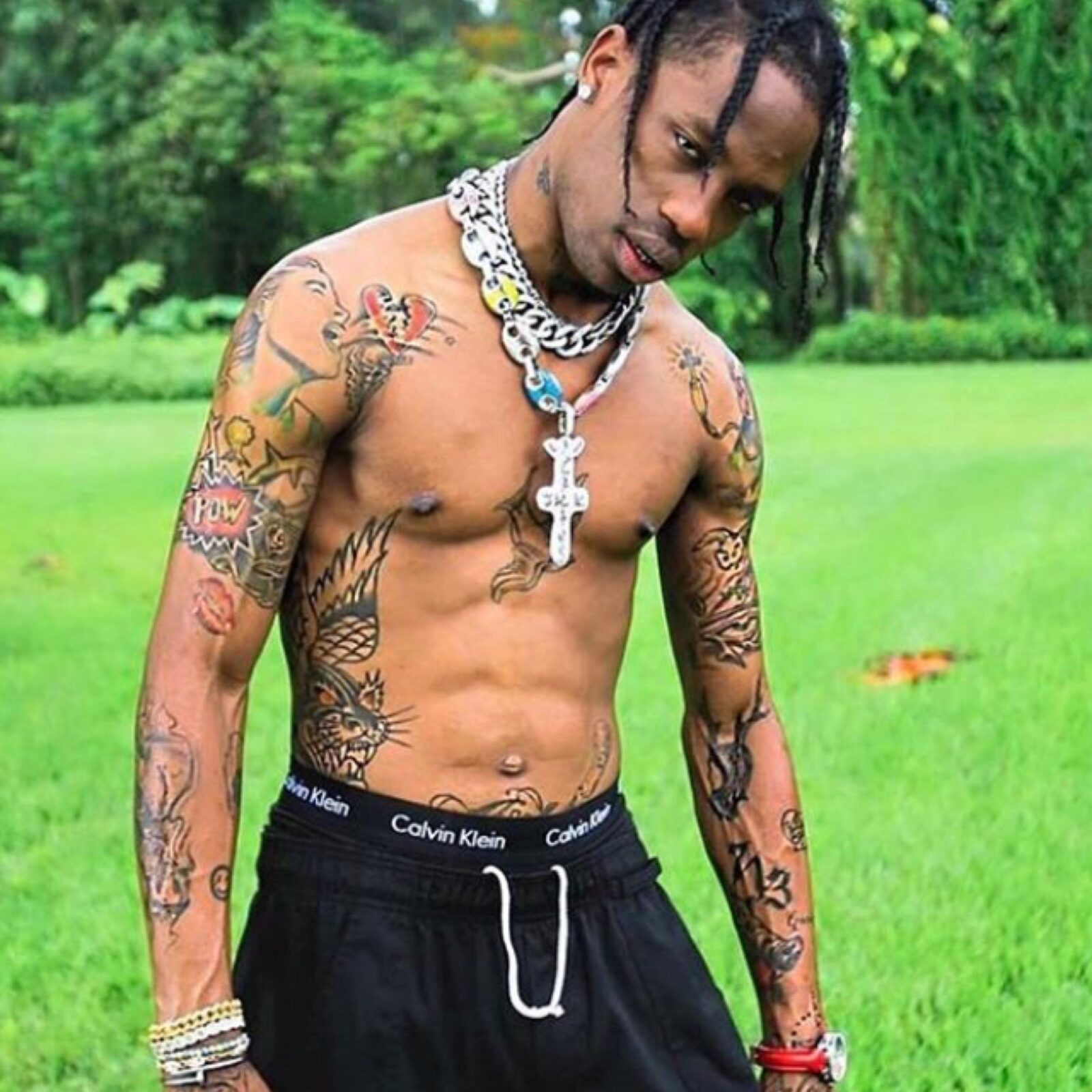 39 Tatuajes De Travis Scott Y Su Significado Tatuajes 360