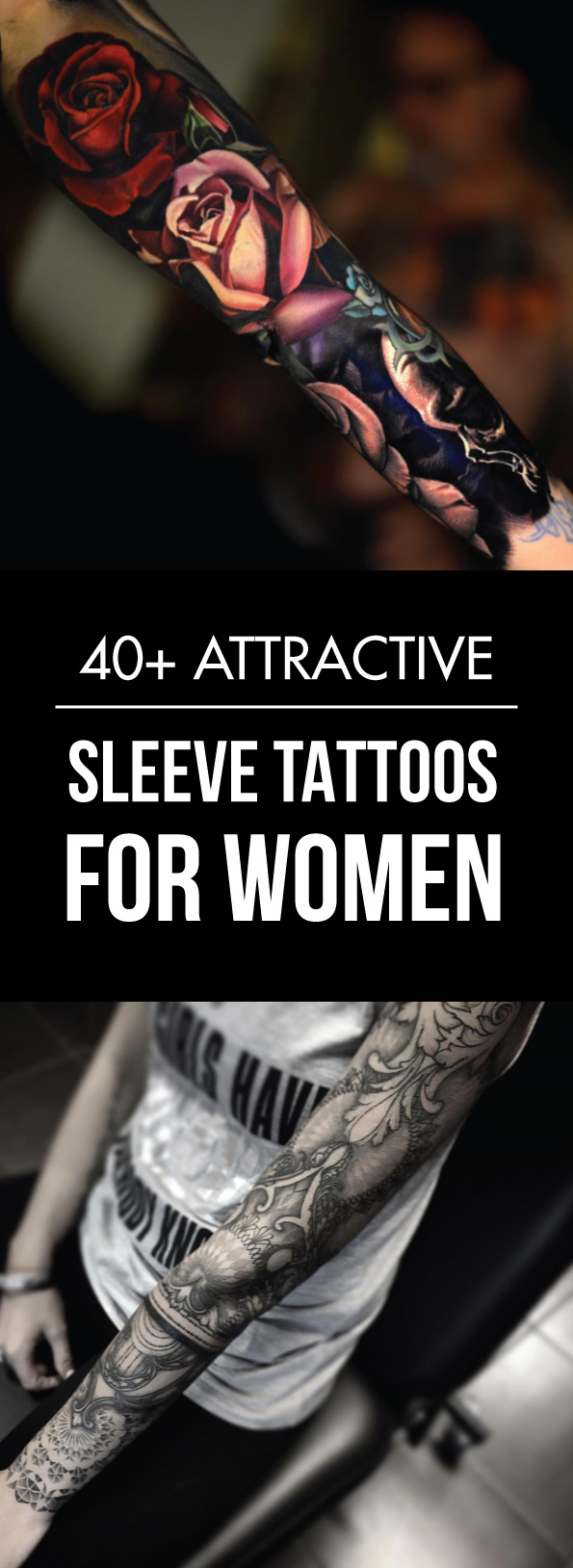 40 Attractive Sleeve Tattoos For Women Tattooblend