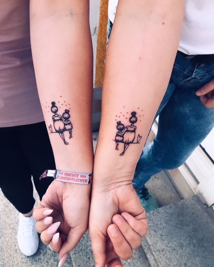 40 Cool Mother Daughter Tattoo Ideas For A Lifetime Bond Tattoos For Daughters Mother Tattoos