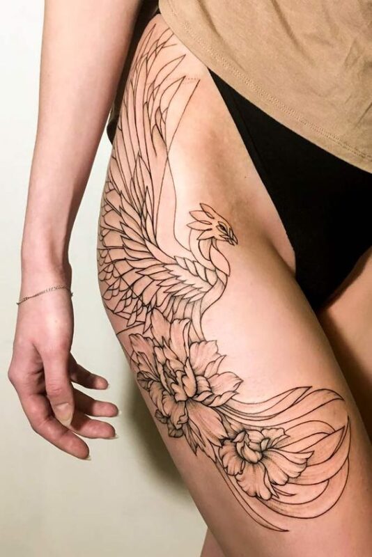 40 Creative Thigh Tattoo Ideas For Women Inspirationfeed