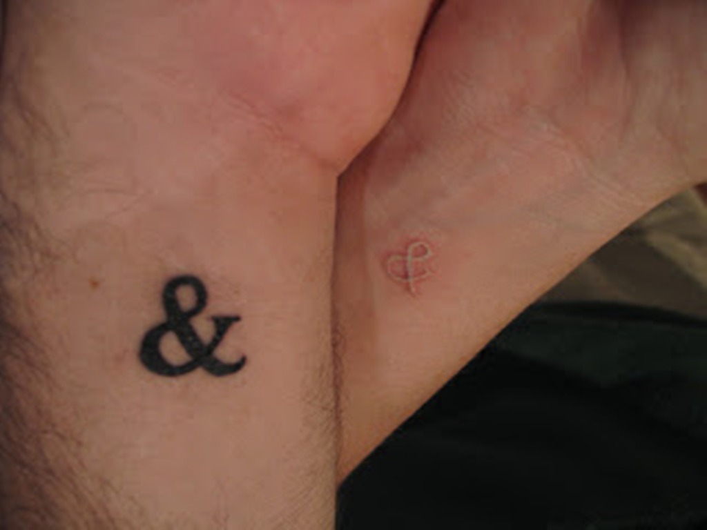 40 Dazzling Ampersand Wrist Tattoos