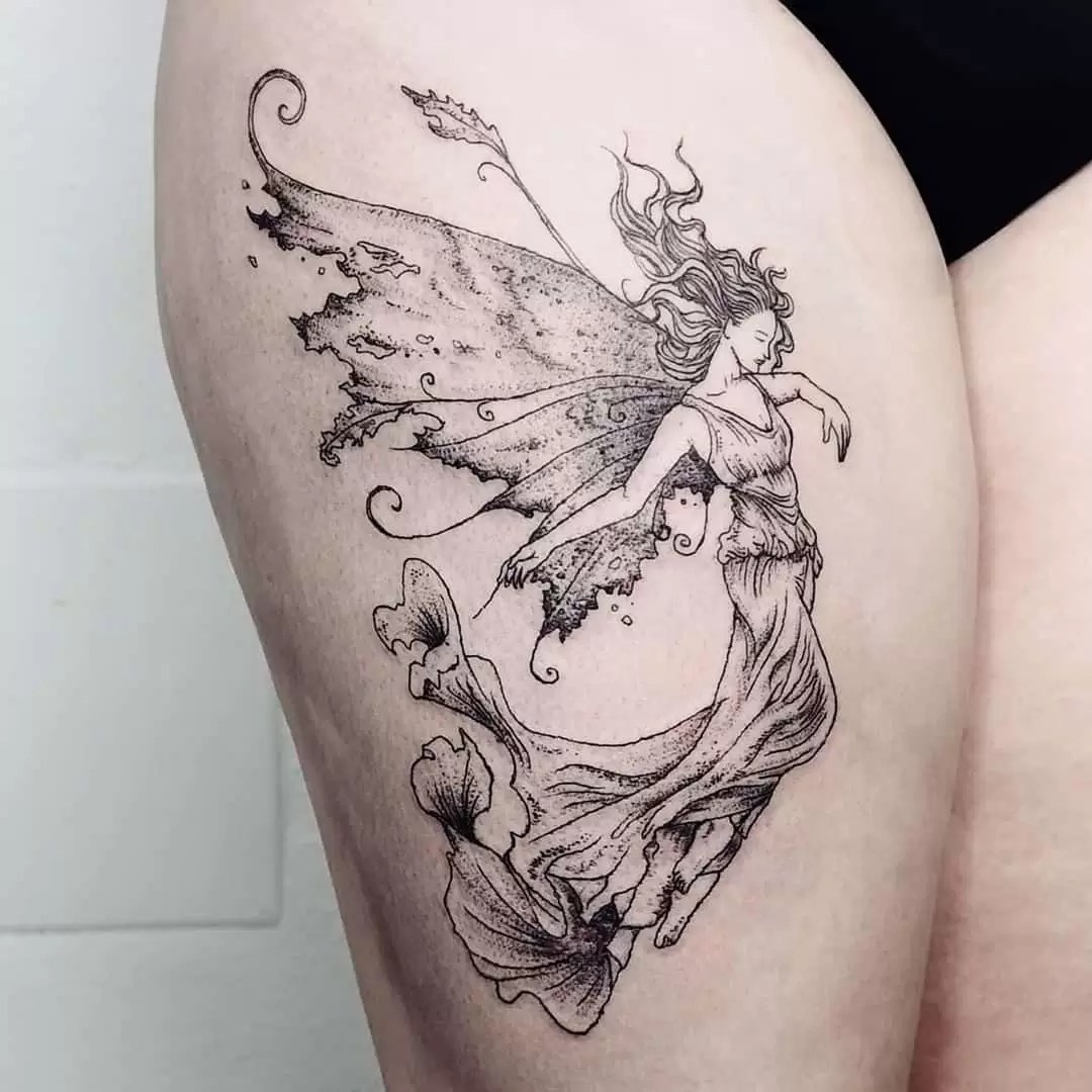 40 Gothic Fairy Tattoos Origins Meanings Symbols