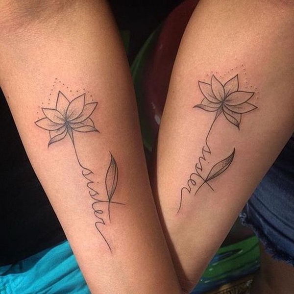 40 Inspirational Ideas Of Sister Tattoos Listing More