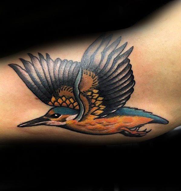 40 Traditional Bird Tattoo Designs For Men Old School Ideas