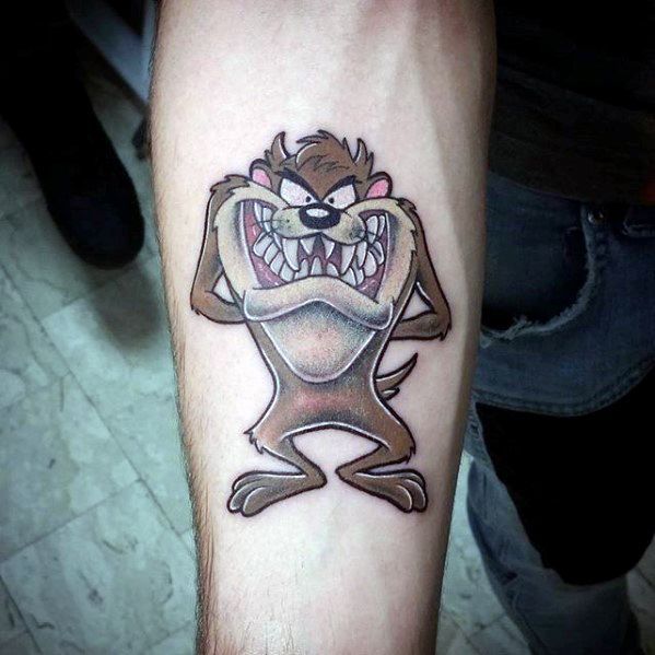 40 Wild Tasmanian Devil Tattoo Designs For Men