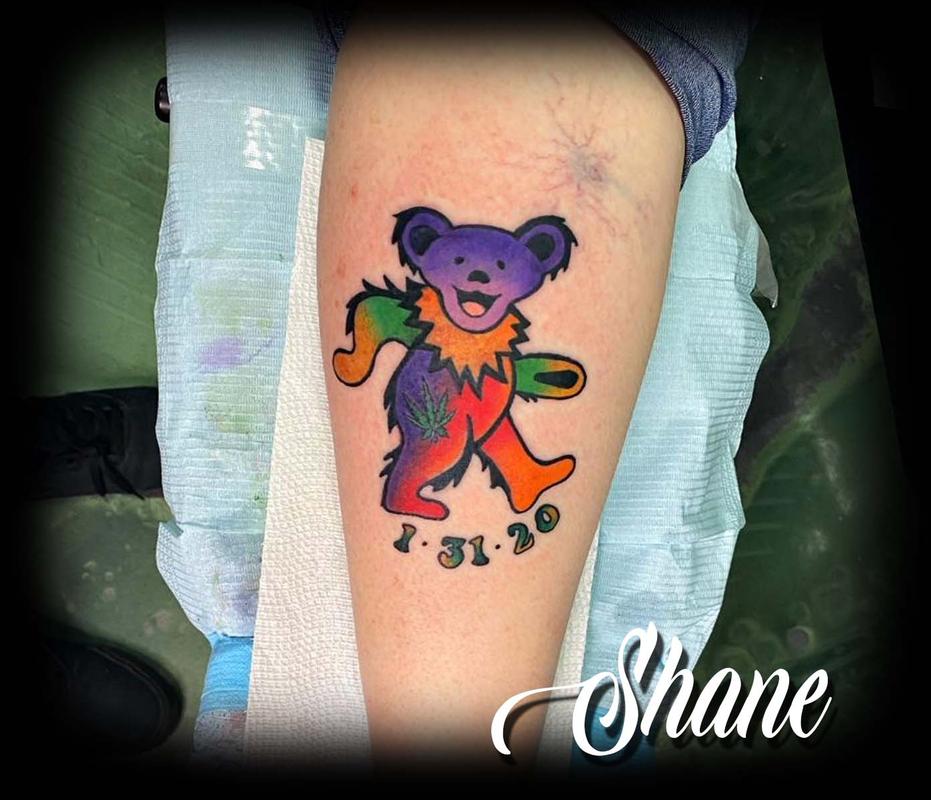 42 3D Grateful Dead Bear Tattoos Ideas Grateful Dead Bears Bear