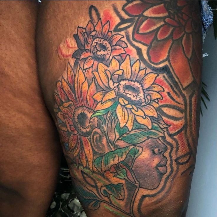 43 Color Tattoos On Dark Skin That Will Inspire Your Next Appointment